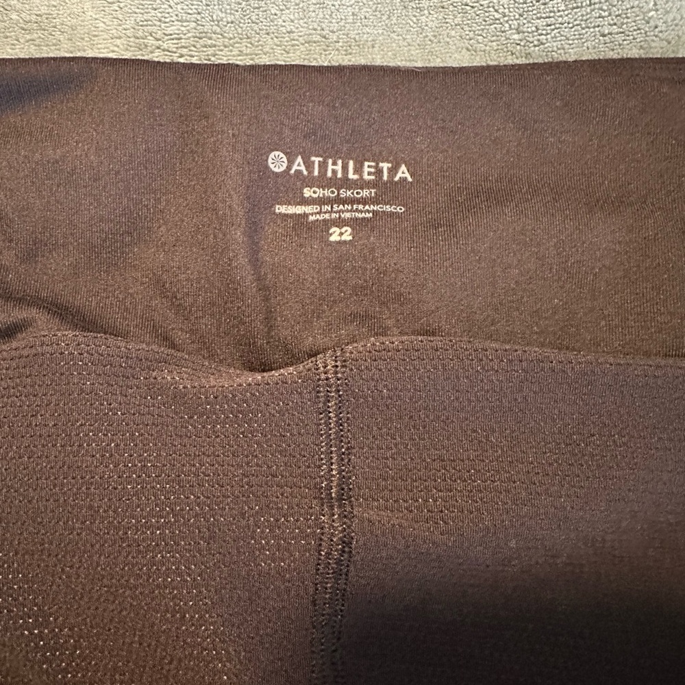 Athleta Classic Black Soho Skort - Picture 4 of 4